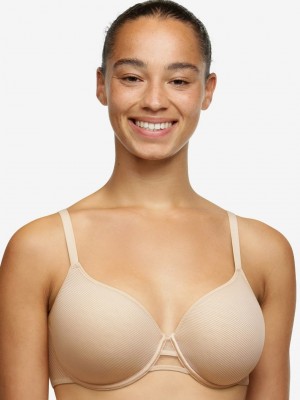 Beige Chantelle Nais Spacer Women Bras | QTZ4996LX