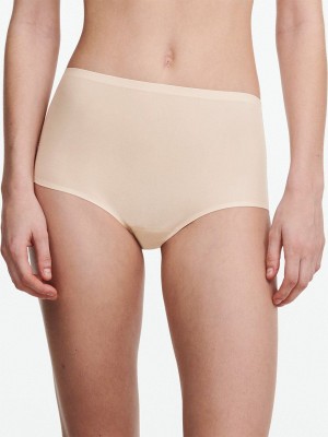 Beige Pink Chantelle SoftStretch Women Briefs | SEL1769UP