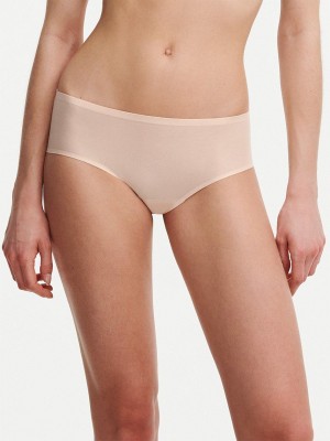 Beige Pink Chantelle SoftStretch Women Hipster Panty | JYD9414KI