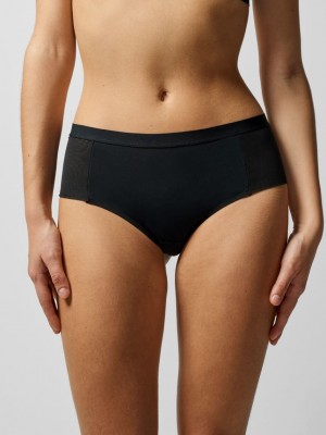 Black Chantelle One Women Hipster Panty | HDP10073ZR