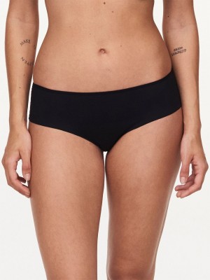 Black Chantelle Pila Women Hipster Panty | BSL1619RE