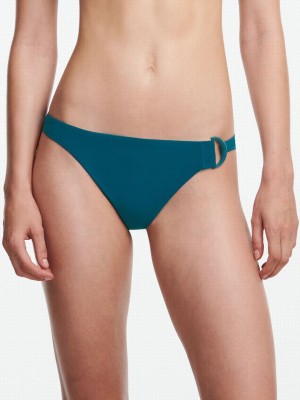 Blue Chantelle Celestial Cheeky Swim Women Bikini Bottoms | LJZ151GY