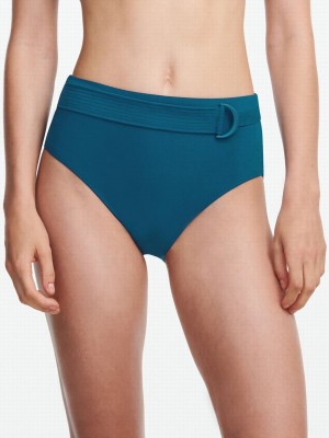 Blue Chantelle Celestial Full Swim Women Bikini Bottoms | ZPL1829EQ