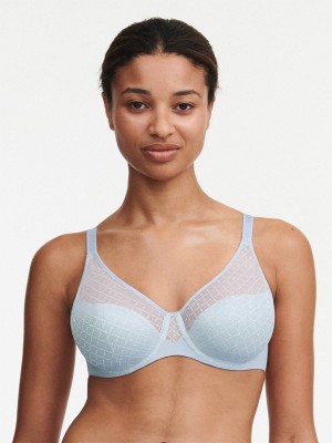 Blue Chantelle Norah Chic Underwire Women Bras | GNS172JB