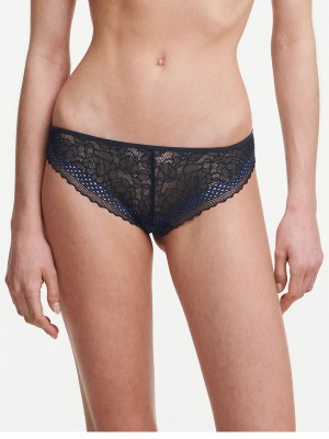 Blue Chantelle Pila Women Thong Panty | EAM3028VP