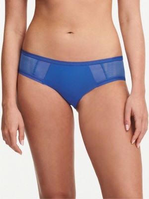 Blue Chantelle Romane Women Hipster Panty | QME6860CG