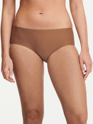 Brown Chantelle SoftStretch Women Hipster Panty | VPN5298VL