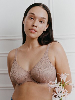 Coffee Chantelle Norah Comfort Underwire Women Bras | NCA280TA