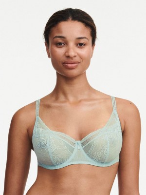 Green Chantelle Maddie Demi Women Bras | UXU9813CL