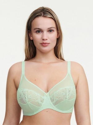 Green Chantelle Orangerie Dream Full Coverage Underwire Women Bras | RXQ2044OL