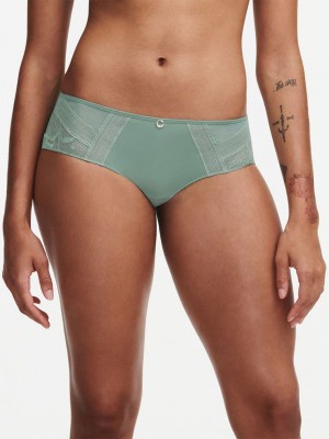 Green Chantelle True Lace Women Hipster Panty | BFK342QK