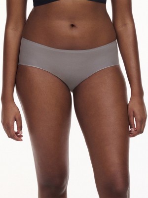 Grey Chantelle SoftStretch Women Hipster Panty | NTG3129FI