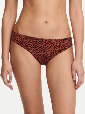 Leopard Chantelle Essential Leakproof Women Bikini Bottoms | ESY5895KX