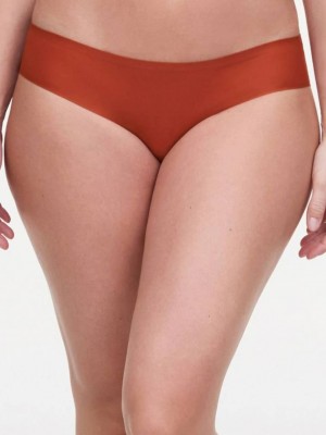 Orange Chantelle SoftStretch Women Bikini Panty | OAV284KY