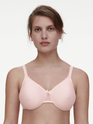 Pink Chantelle C Magnifique Nouveau Underwire Women Unlined Bra | YTF10048TK