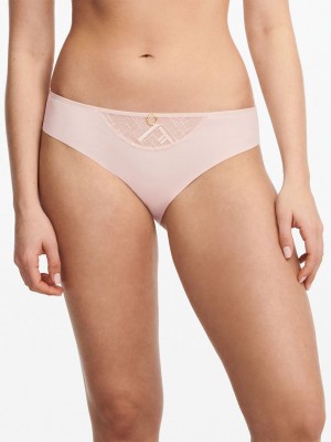 Pink Chantelle Graphic Support Women Bikini Bottoms | KAC9171SW