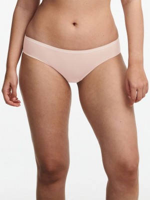 Pink Chantelle SoftStretch Women Bikini Panty | RBI5364TT