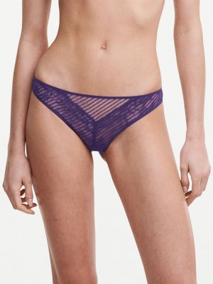 Purple Chantelle tXture Women Briefs | FAI1538TS