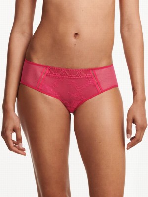 Red Chantelle Olivia Women Hipster Panty | UUF5281TW