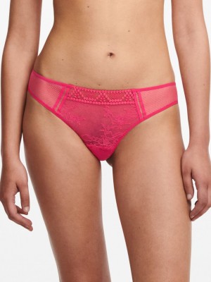 Red Chantelle Olivia Women Thong Panty | WPS8067VK