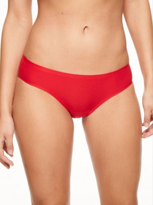 Red Chantelle SoftStretch Women Bikini Panty | WCM4878NP