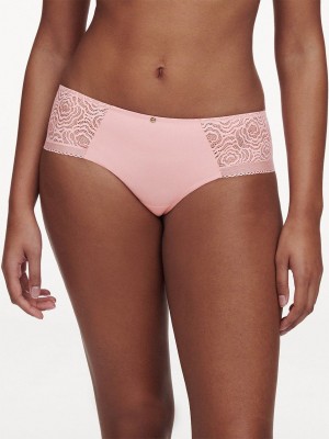 Rose Pink Chantelle C Jolie Women Hipster Panty | DBI6184RK