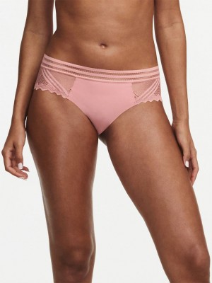 Rose Pink Chantelle Rodeo Women Hipster Panty | OCU8575PE