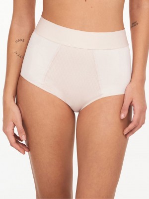 White Chantelle Smooth Lines Light Control Women Briefs | XWL4721DL