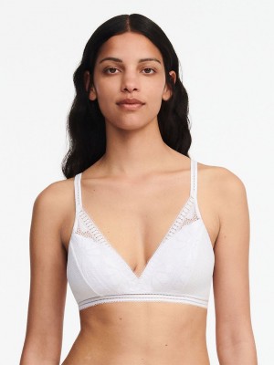 White Chantelle Sofie Lace Women Bralettes | BLT3083JB