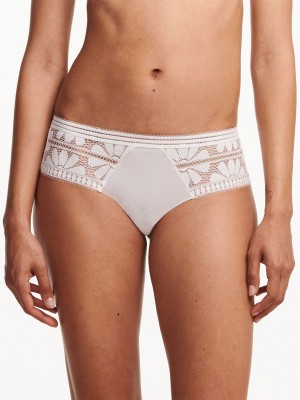 White Chantelle Sofie Lace Women Hipster Panty | JKL7545CN