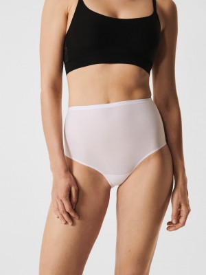 White Chantelle SoftStretch Women Briefs | YWC3786ZO