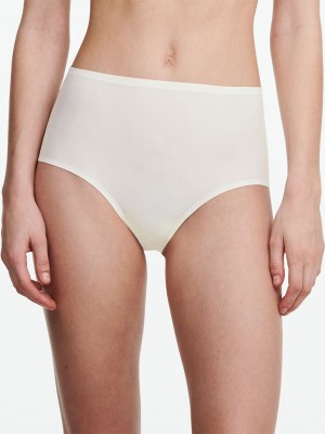 White Chantelle SoftStretch Women Briefs | YGX93XG