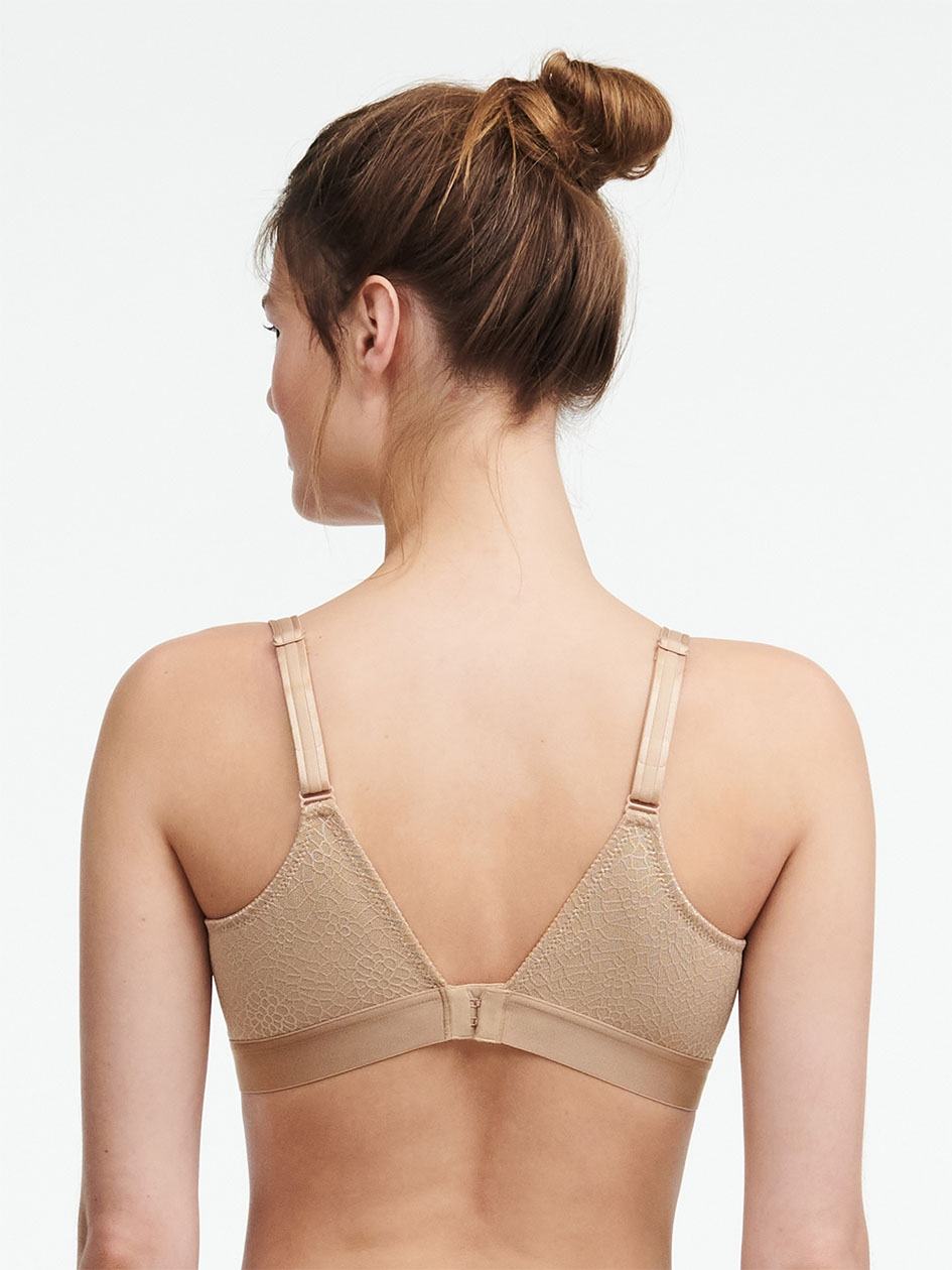 Beige Brown Chantelle C Magnifique Full Bust Wirefree Women Bras | TXU5842FL