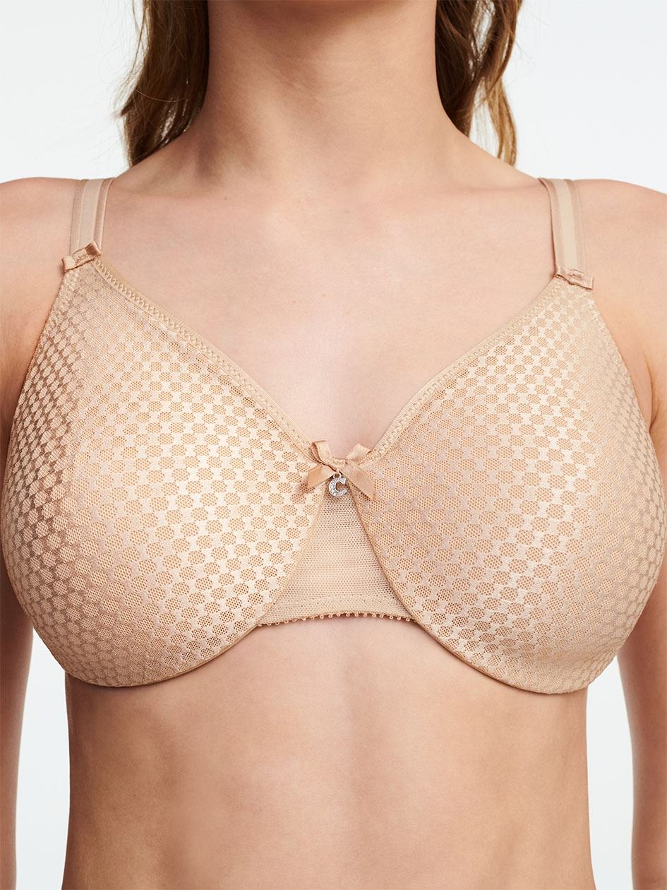 Beige Brown Chantelle C Magnifique Nouveau Seamless Minimizer Women Unlined Bra | TIG925DH