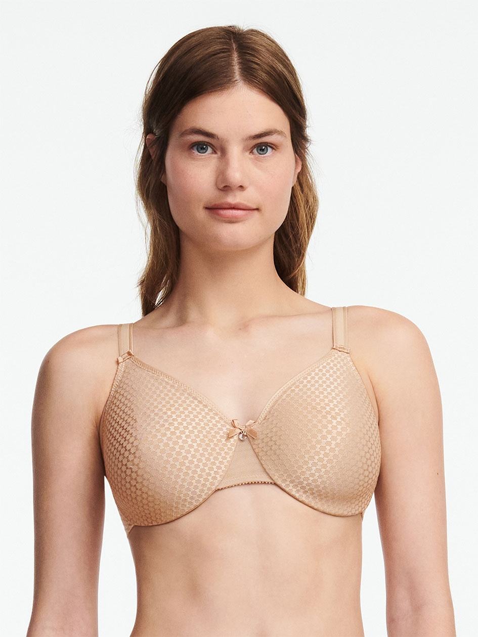 Beige Brown Chantelle C Magnifique Nouveau Seamless Minimizer Women Unlined Bra | TIG925DH