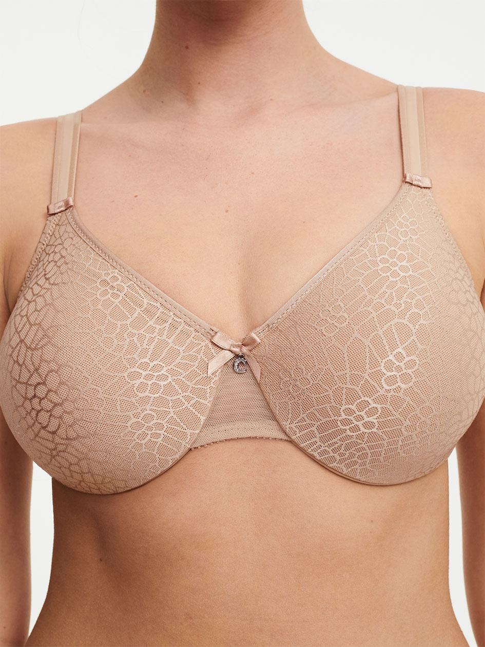 Beige Brown Chantelle C Magnifique Seamless Minimizer Women Unlined Bra | RUO729TJ