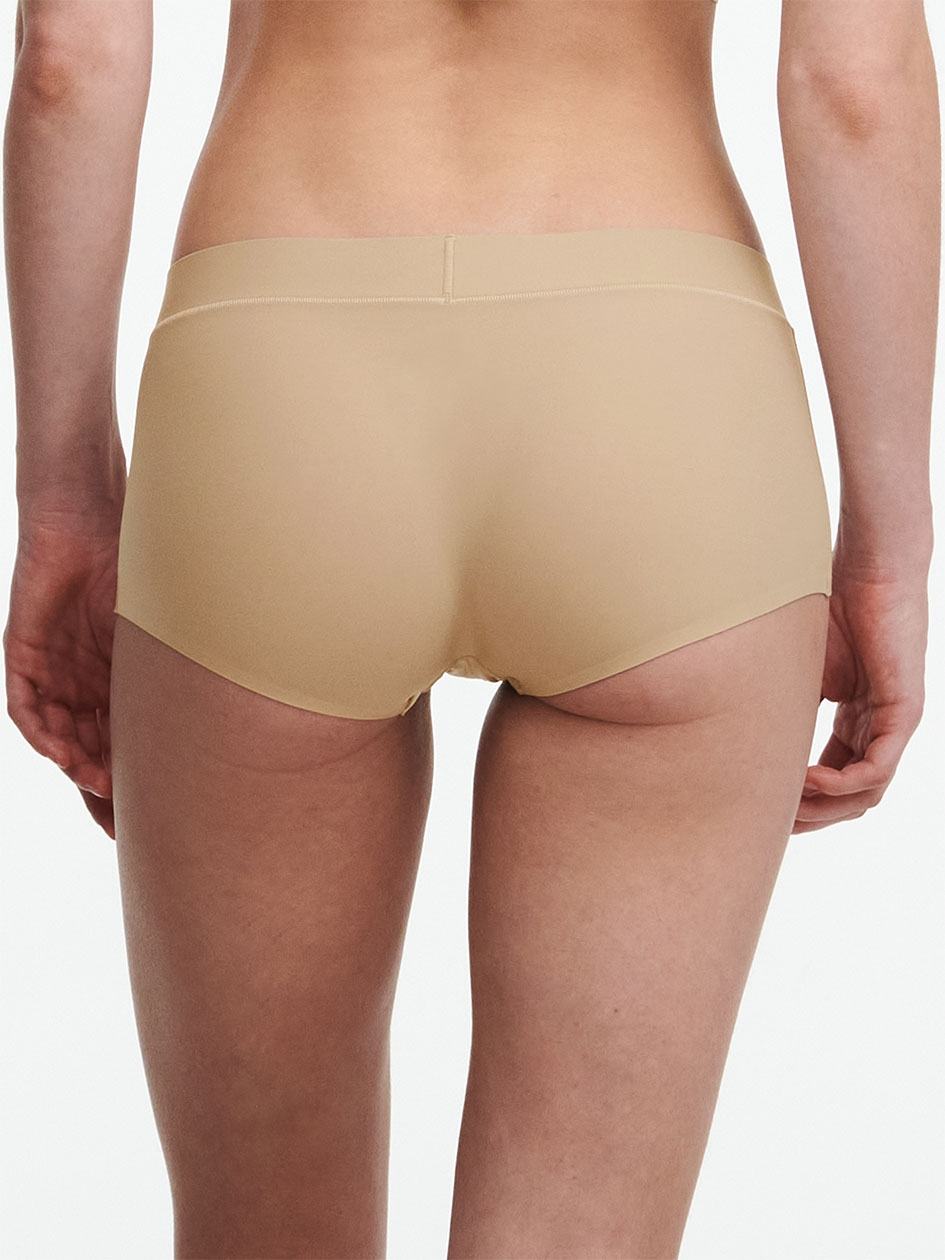 Beige Brown Chantelle SoftStretch Boyshort Women Briefs | TKR8873ZL