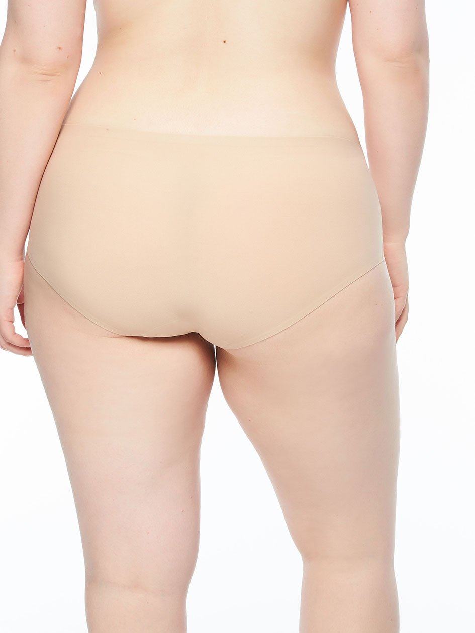 Beige Brown Chantelle SoftStretch Full Women Hipster Panty | OBB1970KG