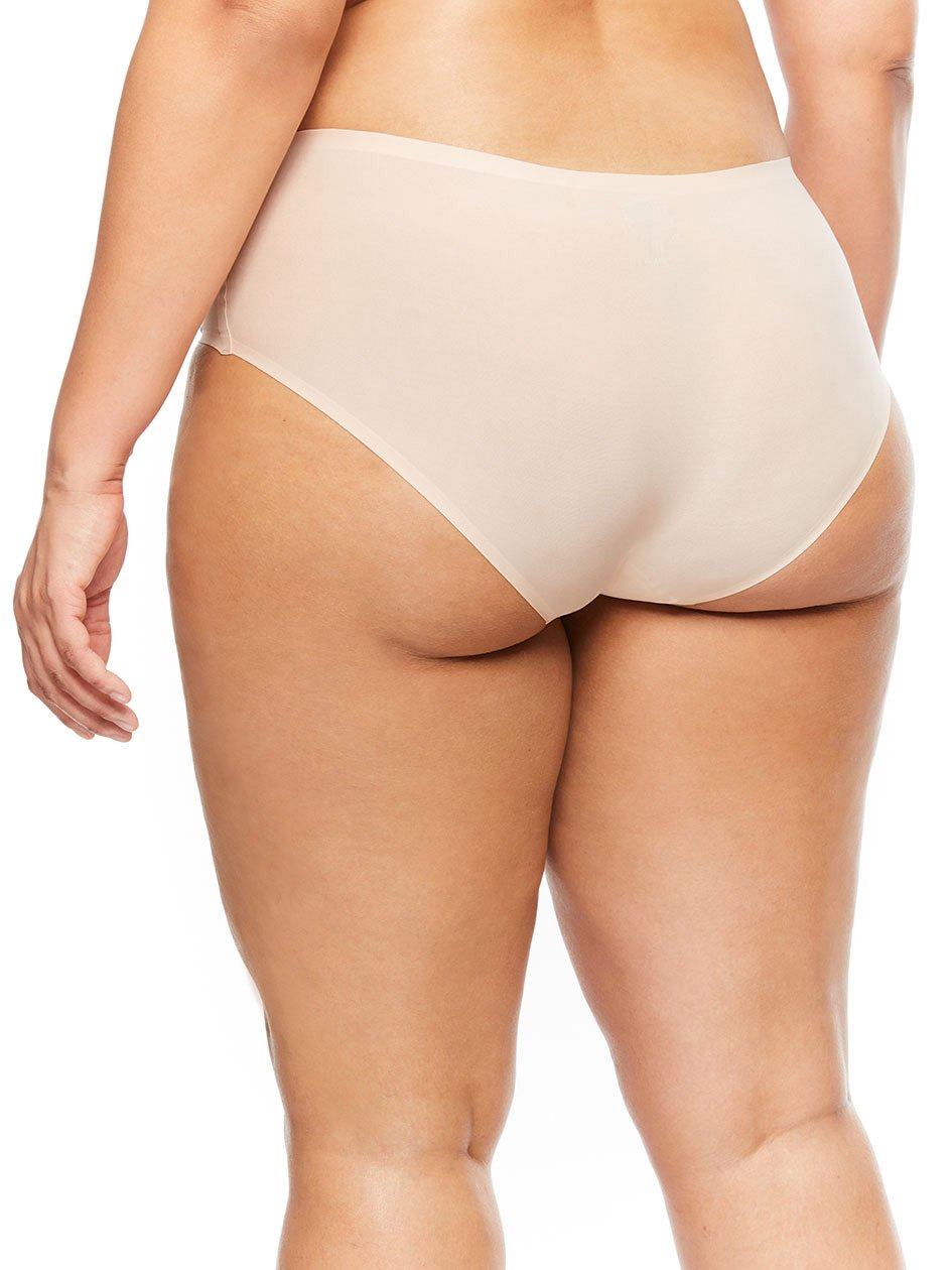 Beige Brown Chantelle SoftStretch Full Women Hipster Panty | OBB1970KG