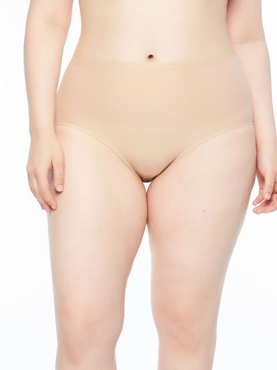 Beige Brown Chantelle SoftStretch Full Women Briefs | CXJ1637DE