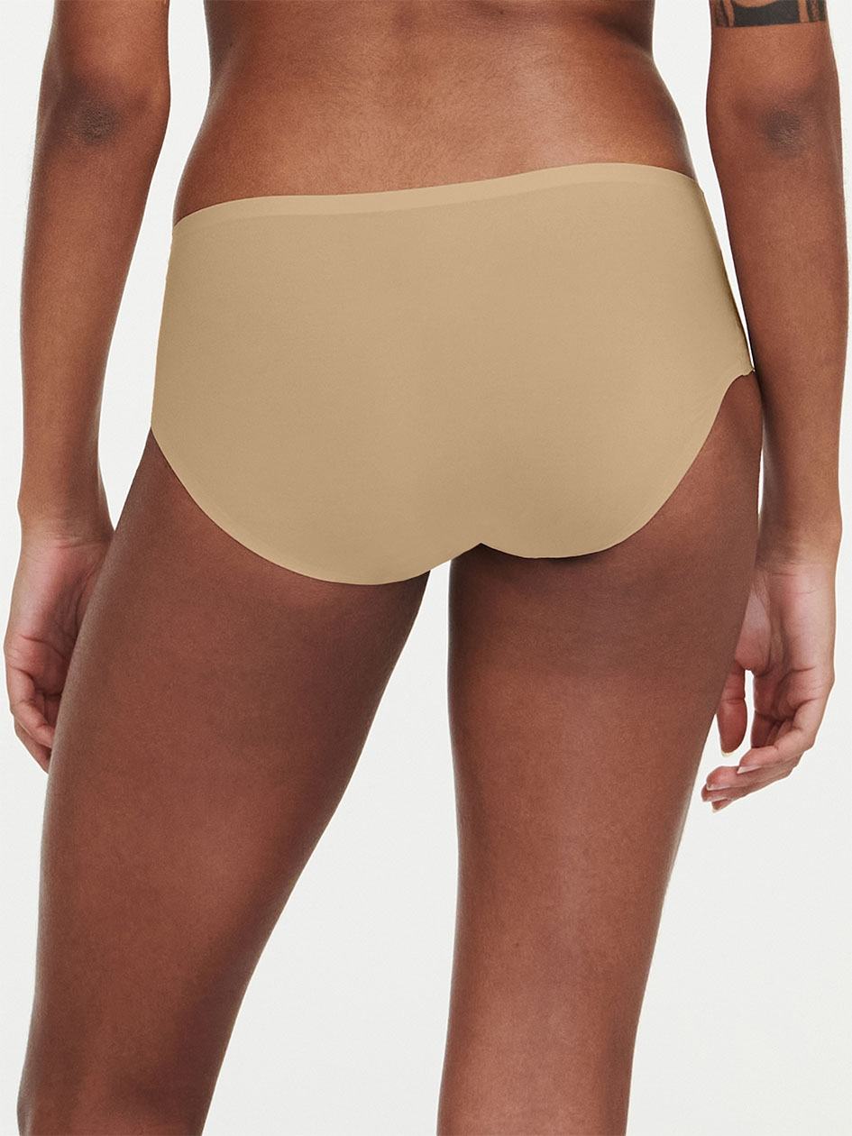 Beige Brown Chantelle SoftStretch Women Hipster Panty | JWO1145MF