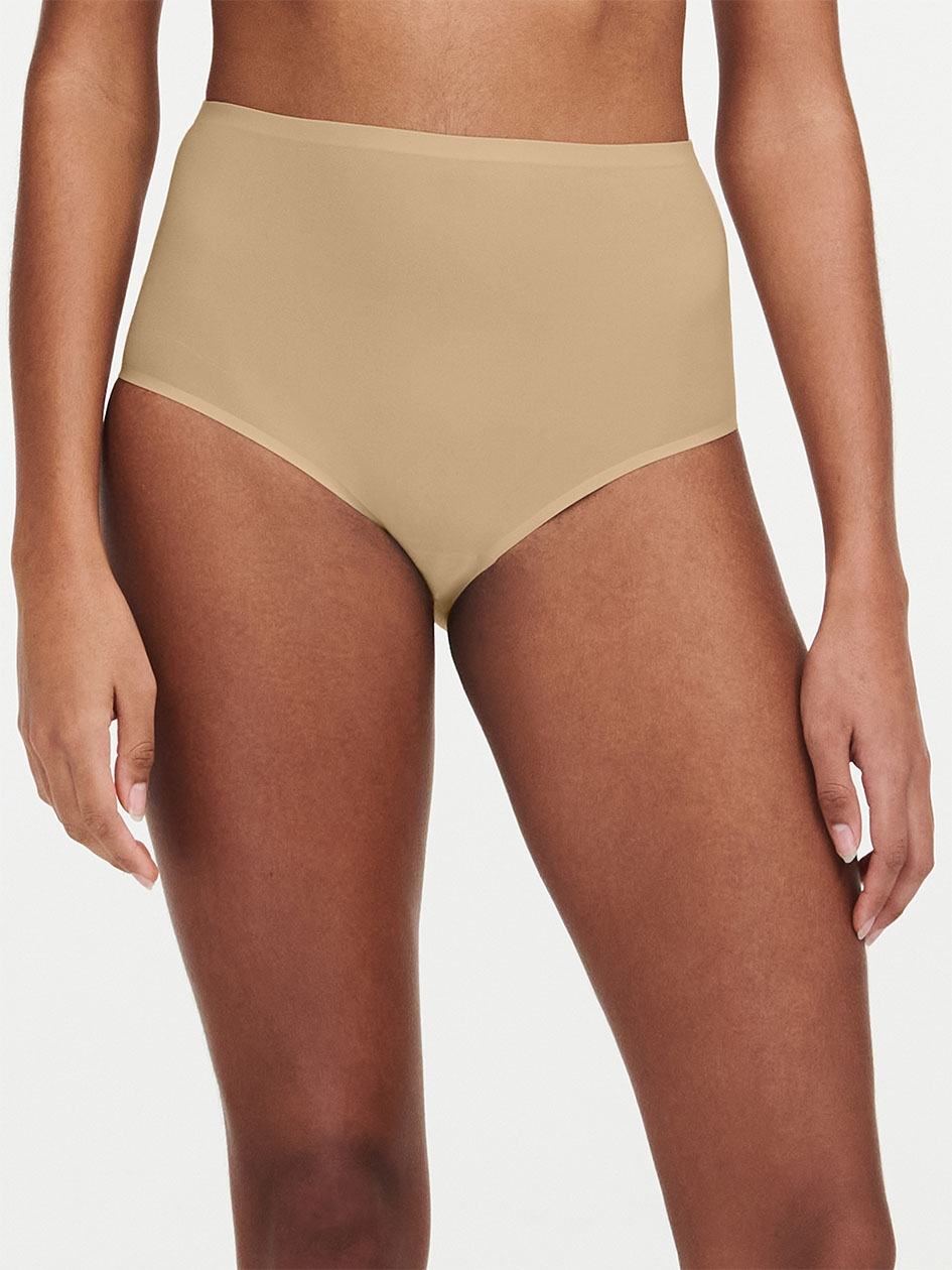 Beige Brown Chantelle SoftStretch Women Briefs | PRG2760HE