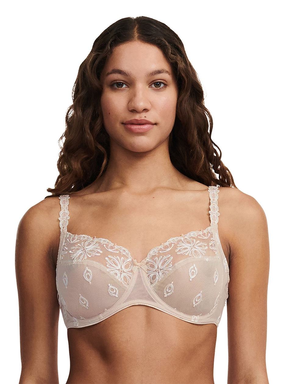 Beige Chantelle Champs Elysees Full Coverage Women Unlined Bra | ZPL8786LP