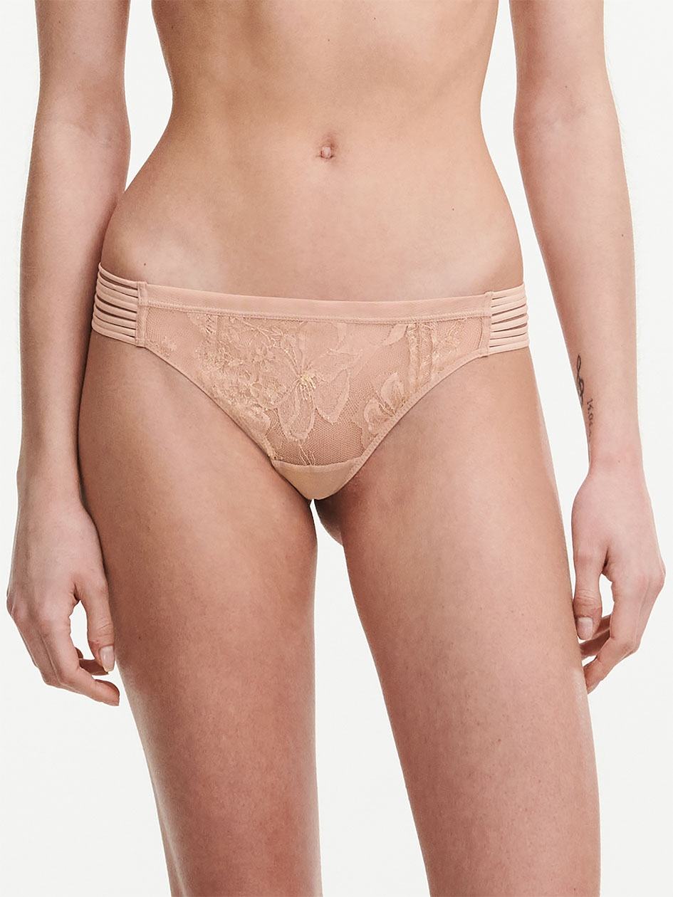 Beige Chantelle Impulse Women Thong Panty | SIQ6389ZG