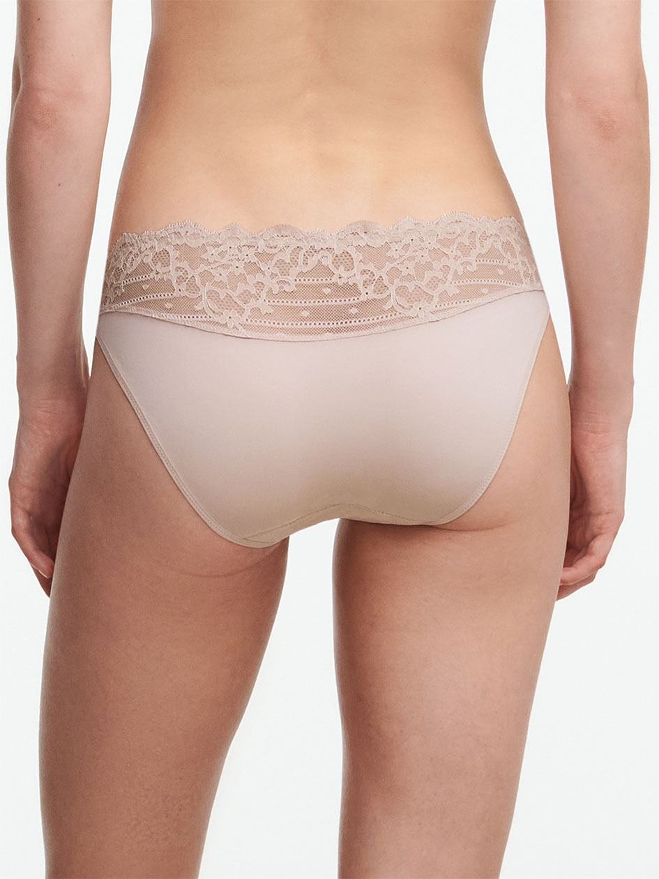 Beige Chantelle Rive Gauche Lace Women Bikini Panty | XDW9522ZK