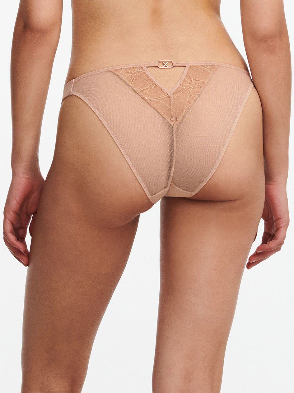 Beige Chantelle Xtravagant Lace Women Thong Panty | IBW7151RT