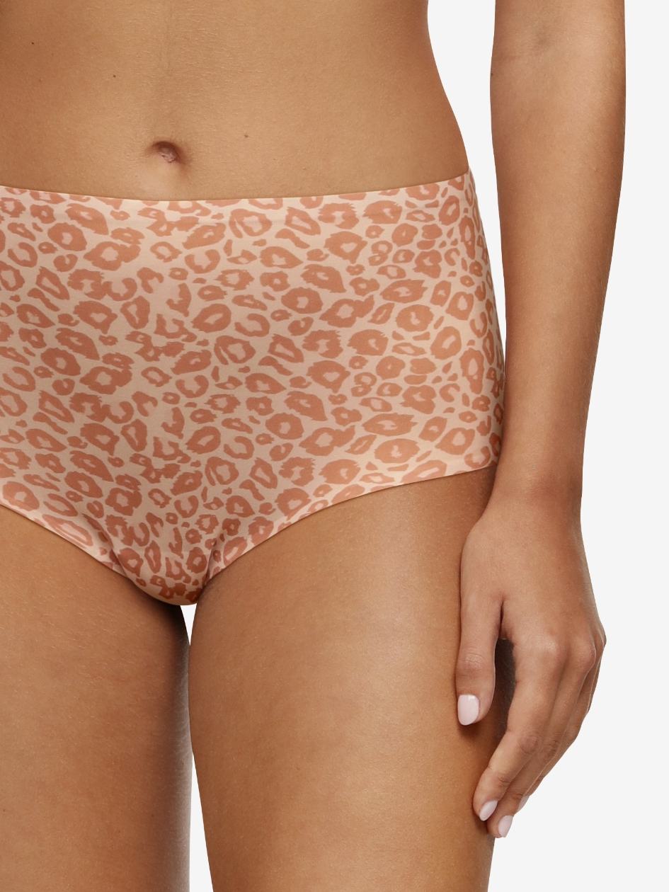 Beige Leopard Chantelle SoftStretch Women Briefs | HZU1791KY