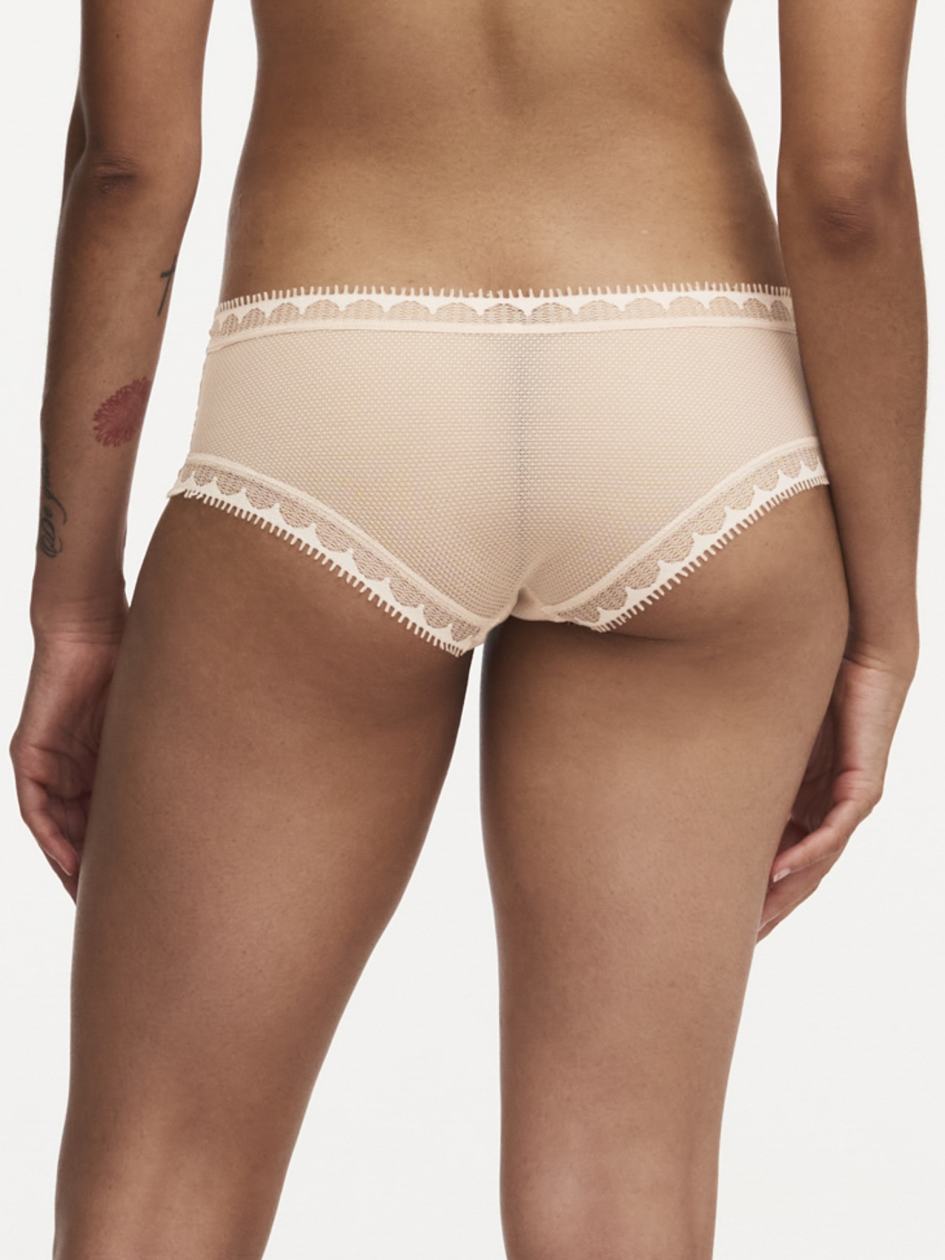 Beige Pink Chantelle Day to Night Women Hipster Panty | QNH4230KT