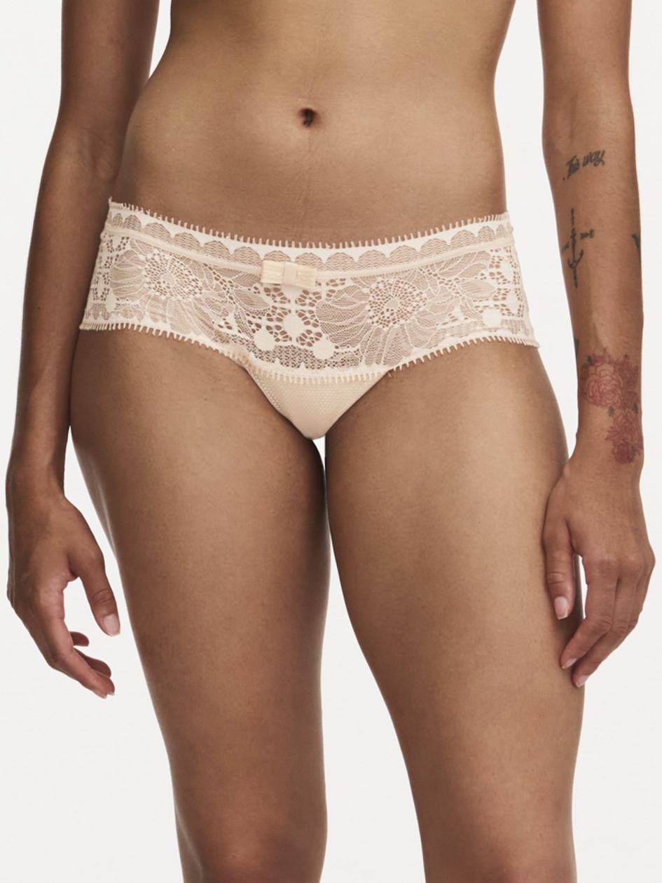 Beige Pink Chantelle Day to Night Women Hipster Panty | QNH4230KT