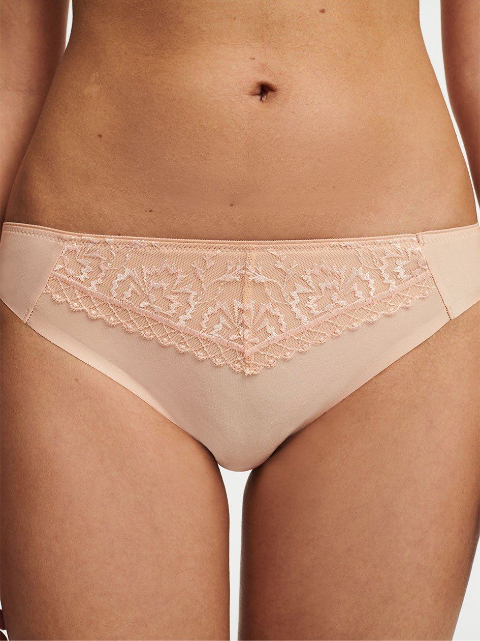 Beige Pink Chantelle Every Curve Women Bikini Bottoms | FXG3014XY